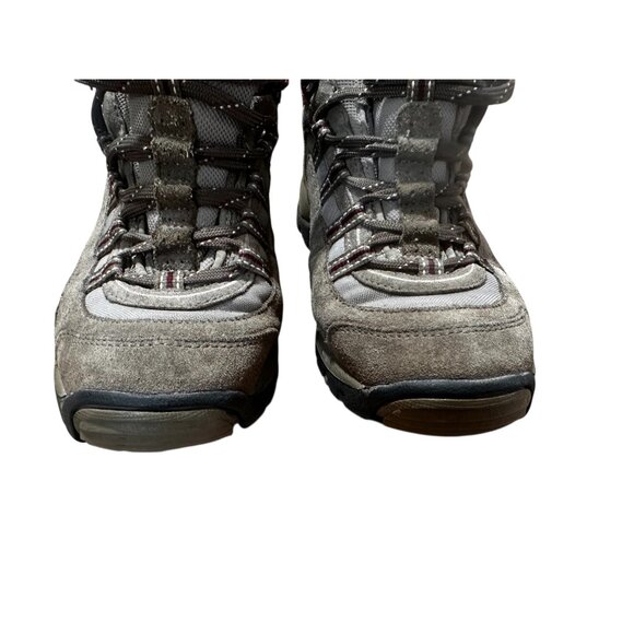 North Face Trekking Hiking Boots Womens 8 Suede Leather Lace Up Outdoor Gorpcore - Picture 9 of 14